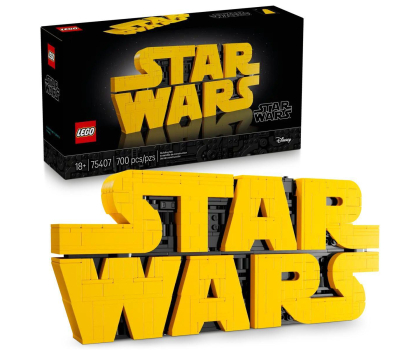 Klocki LEGO® LEGO Star Wars 75407 Logo Star Wars™ zbudowane z klocków